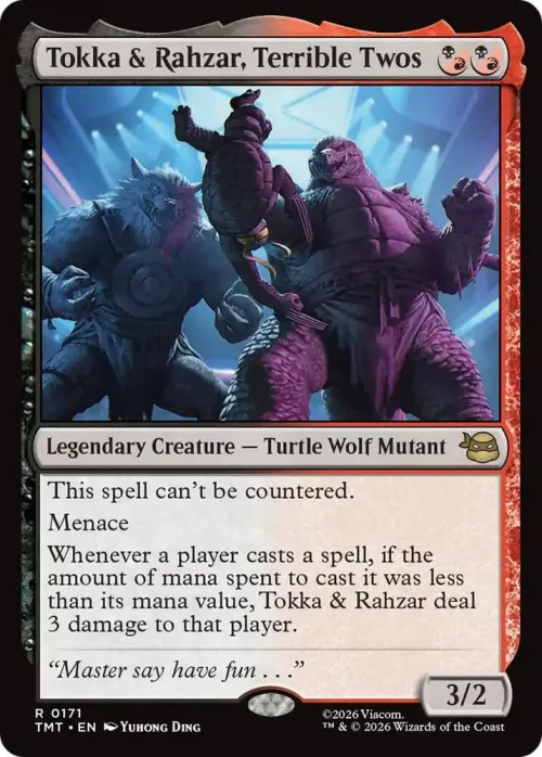 Tokka & Rahzar, Terrible Twos - Foil