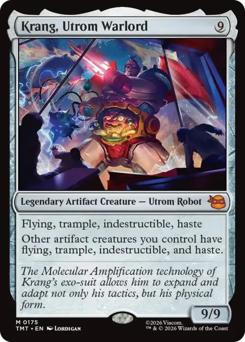 Krang, Utrom Warlord - Foil