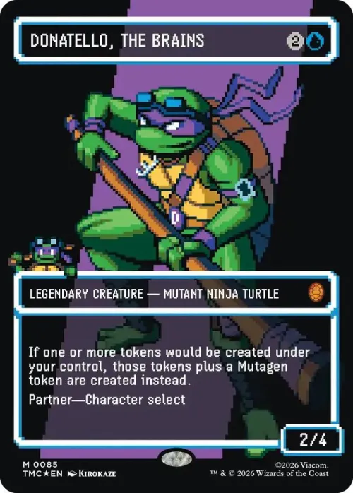 Donatello, the Brains