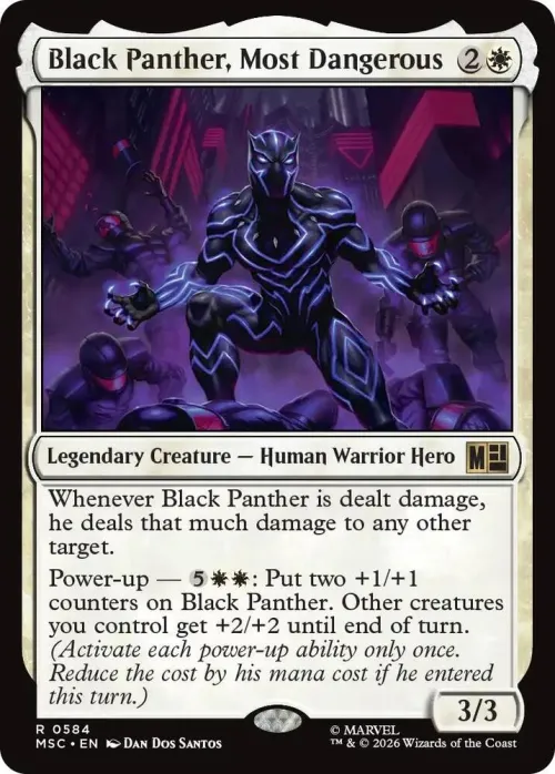 Black Panther, Most Dangerous - Foil