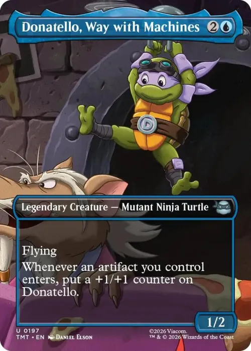 Donatello, Way with Machines
