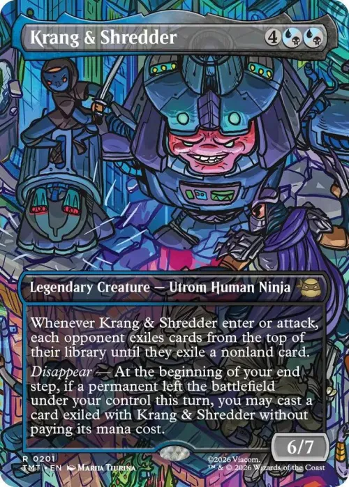 Krang & Shredder - Foil
