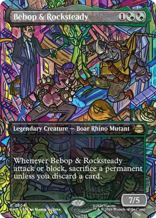 Bebop & Rocksteady - Foil