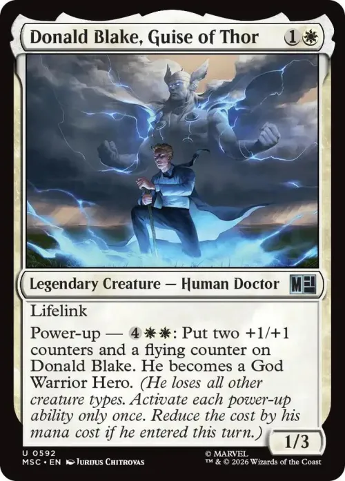 Donald Blake, Guise of Thor - Foil
