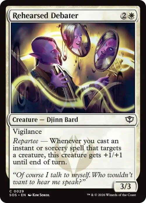 Rehearsed Debater - Foil