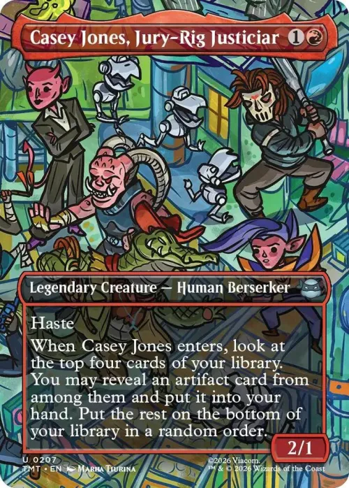 Casey Jones, Jury-Rig Justiciar - Foil