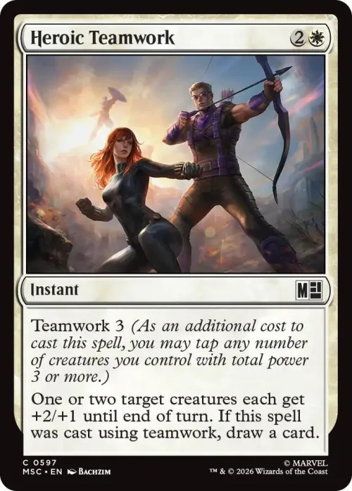 Heroic Teamwork - Foil