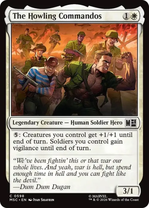 The Howling Commandos - Foil