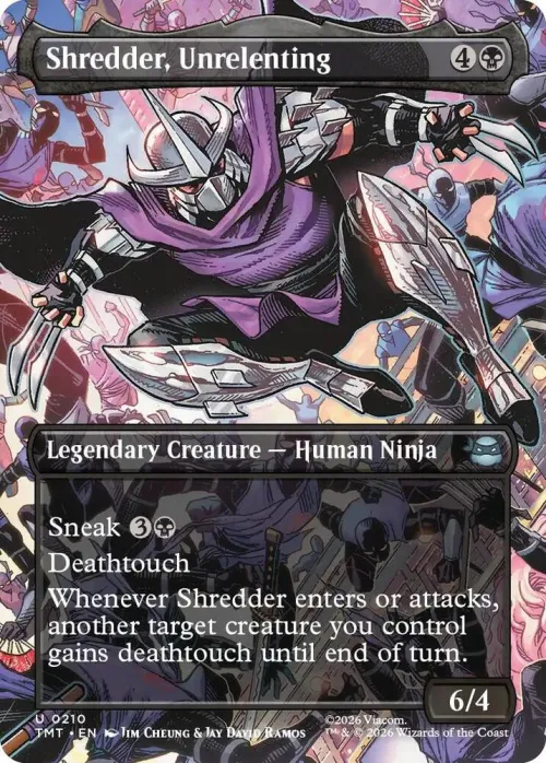 Shredder, Unrelenting