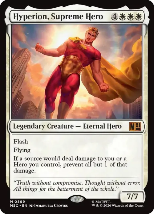 Hyperion, Supreme Hero - Foil