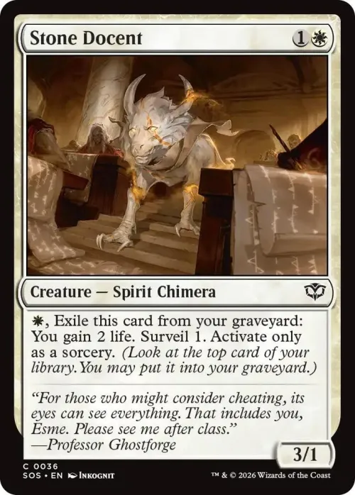 Stone Docent - Foil