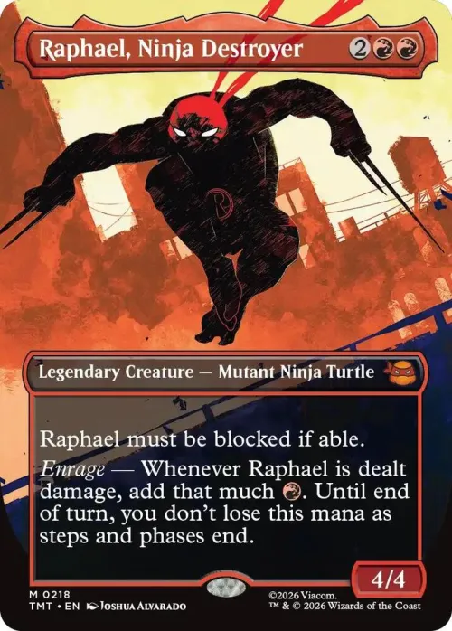 Raphael, Ninja Destroyer