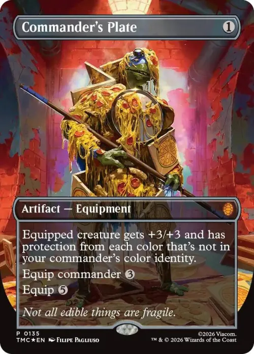 Commander's Plate