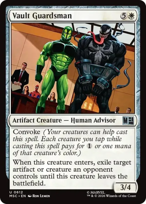 Vault Guardsman - Foil