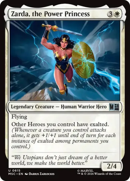 Zarda, the Power Princess - Foil