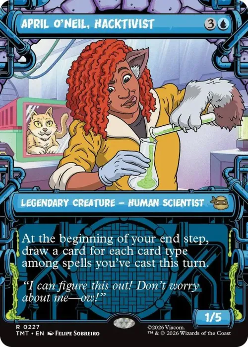 April O'Neil, Hacktivist - Foil