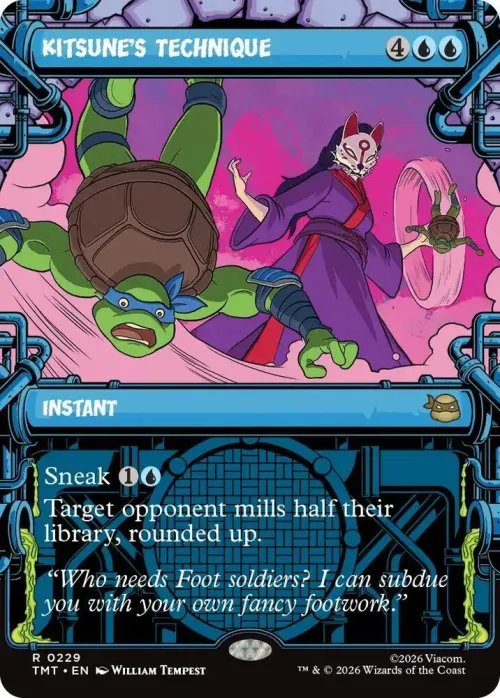 Kitsune's Technique - Foil
