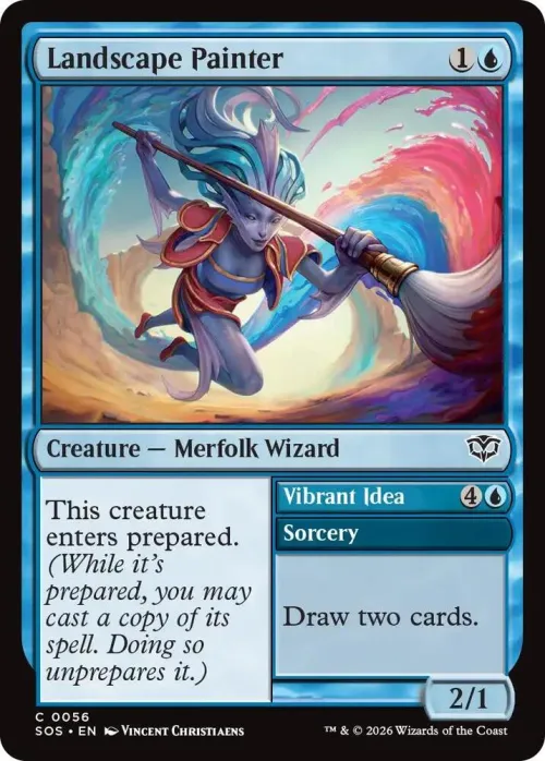 Landscape Painter - Foil