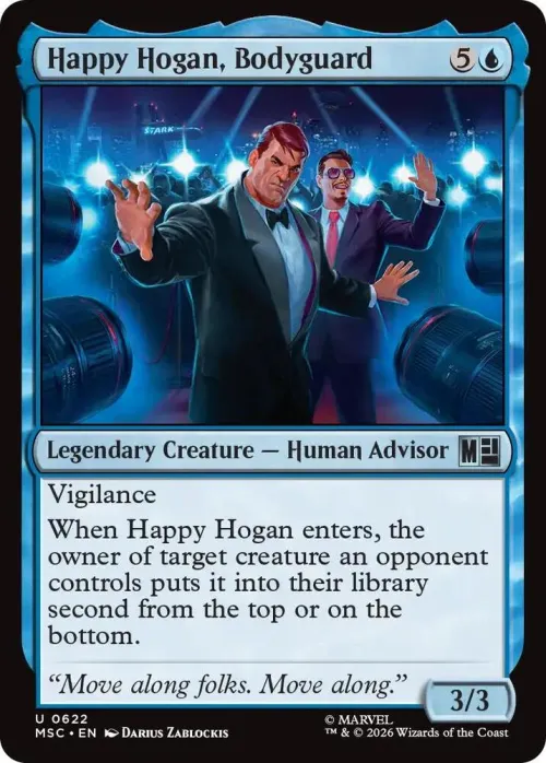 Happy Hogan, Bodyguard - Foil