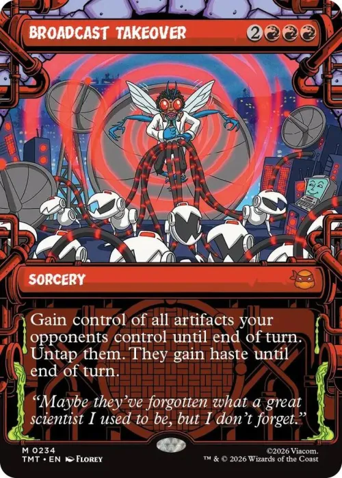 Broadcast Takeover - Foil