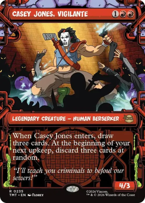 Casey Jones, Vigilante - Foil