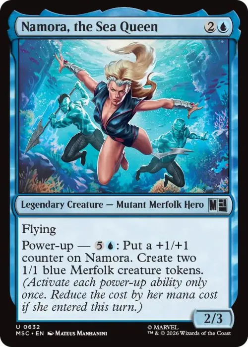 Namora, the Sea Queen - Foil