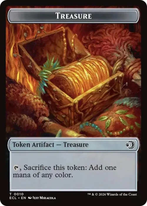 Treasure // Copy Double-Sided Token - Normal Treasure Copy Double Si
