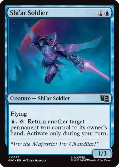 Shi'ar Soldier - Foil