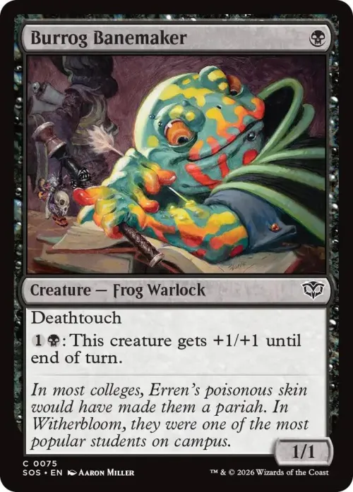 Burrog Banemaker - Foil