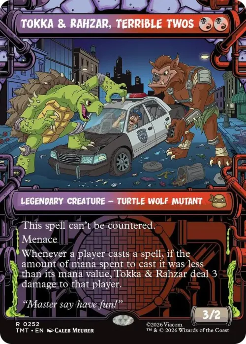 Tokka & Rahzar, Terrible Twos - Foil