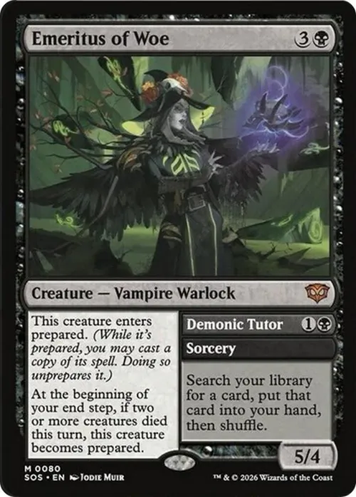 Emeritus of Woe - Foil