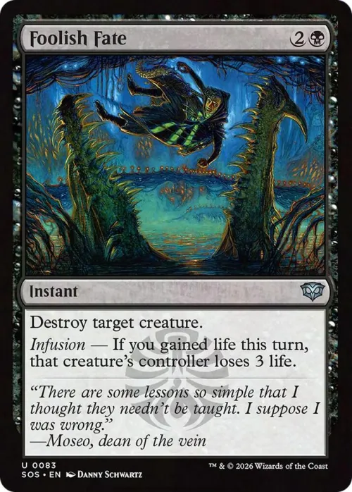 Foolish Fate - Foil