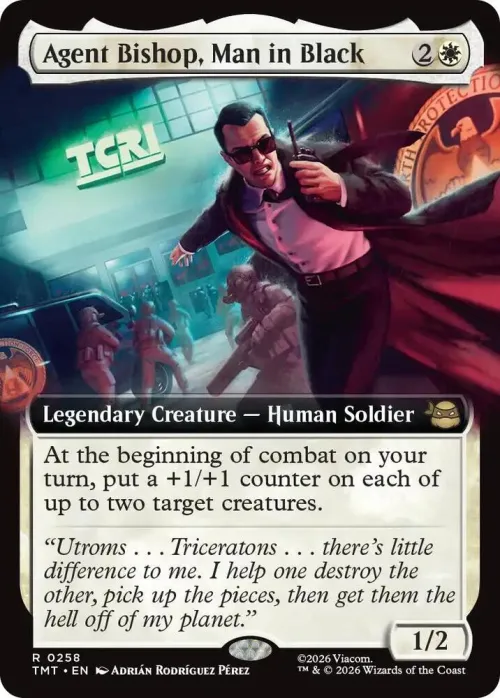 Agent Bishop, Man in Black - Foil