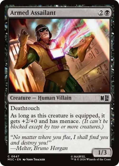 Armed Assailant - Foil