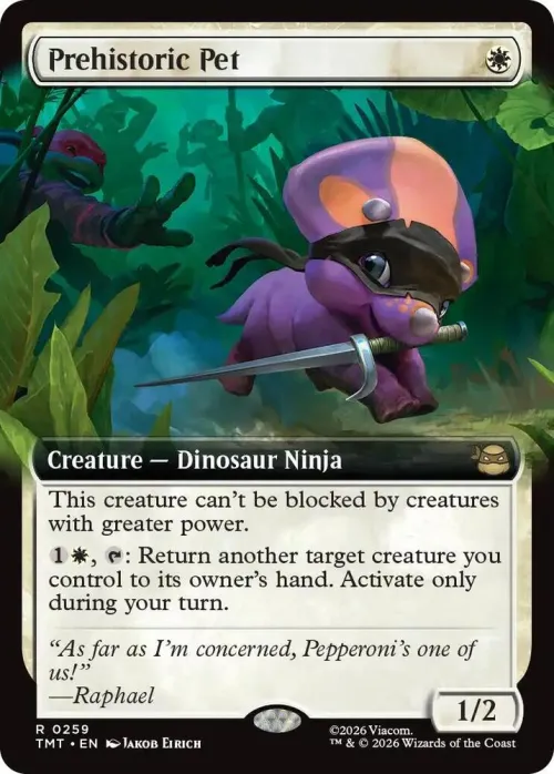 Prehistoric Pet - Foil