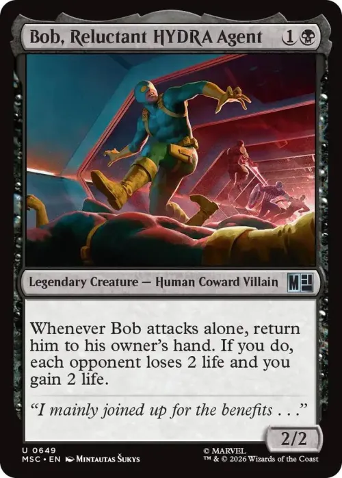 Bob, Reluctant HYDRA Agent - Foil