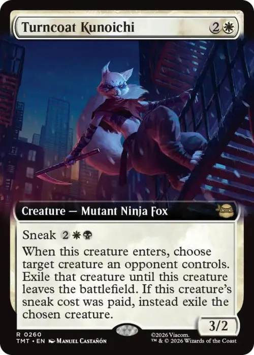 Turncoat Kunoichi - Foil