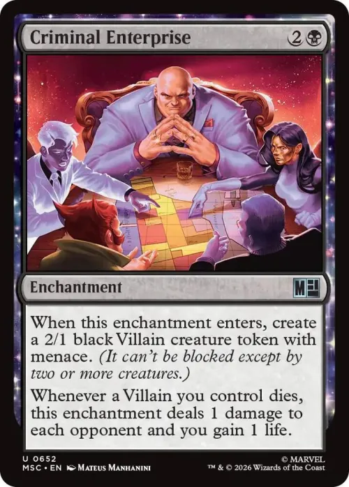 Criminal Enterprise - Foil