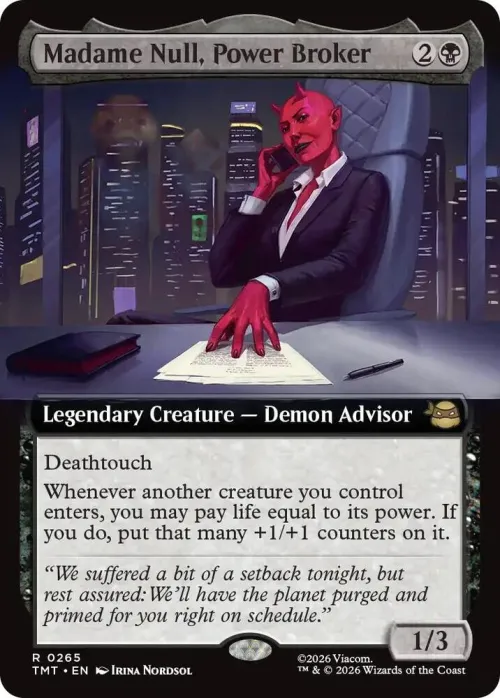 Madame Null, Power Broker - Foil
