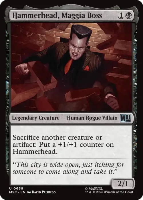 Hammerhead, Maggia Boss