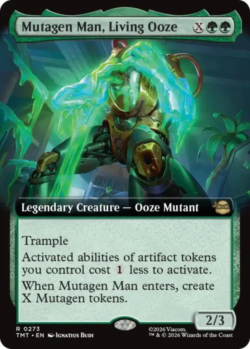 Mutagen Man, Living Ooze - Foil