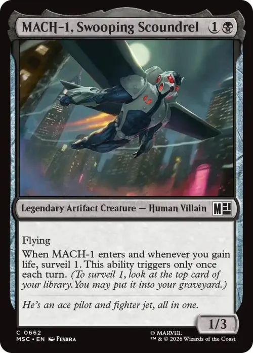 MACH-1, Swooping Scoundrel - Foil