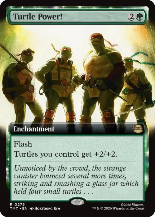 Turtle Power! - Foil