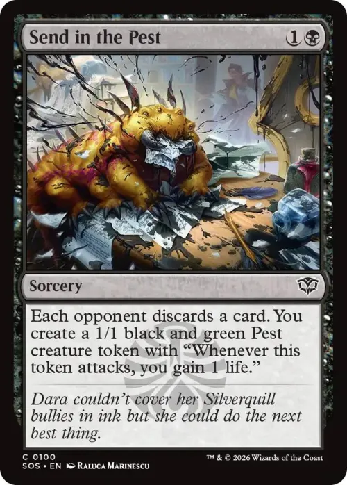 Send in the Pest - Foil