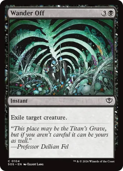 Wander Off - Foil