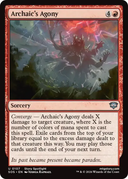 Archaic's Agony - Foil