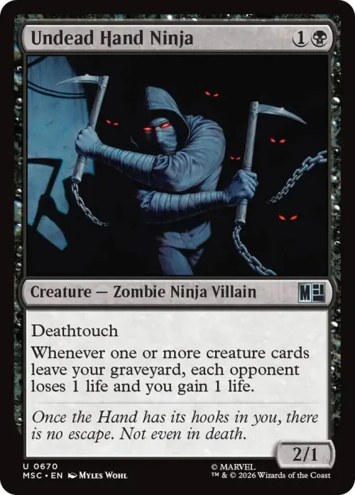 Undead Hand Ninja - Foil