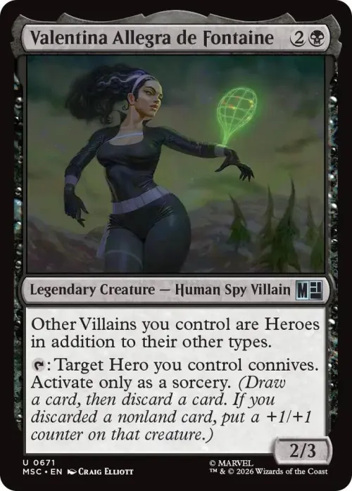 Valentina Allegra de Fontaine - Foil