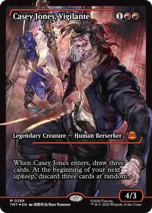 Casey Jones, Vigilante