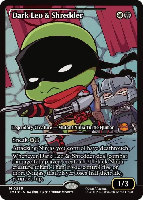 Dark Leo & Shredder